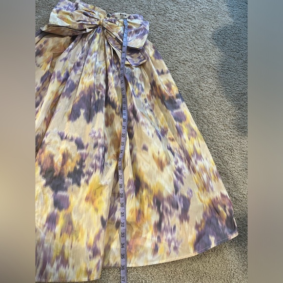 MSGM Bow Embellished Floral Skirt - Rare find! - Picture 9 of 16
